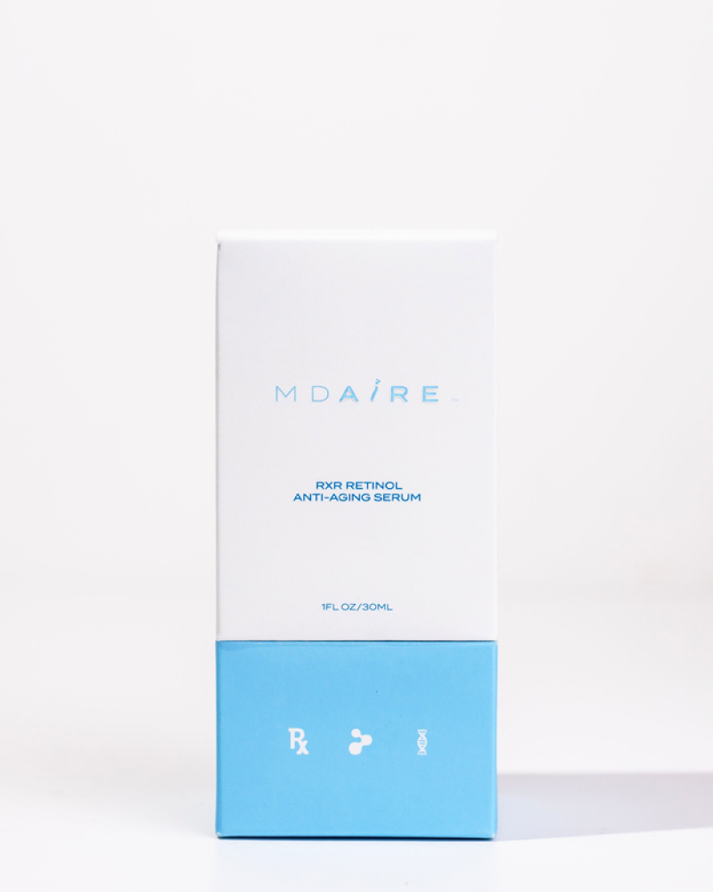 Correct and Protect Duo packaging with RXR Retinol Anti-Aging Serum white and blue box shown gallery position 1